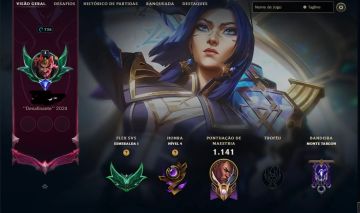 Conta do LOL desde de 2013+Valorant com vários pacotes.