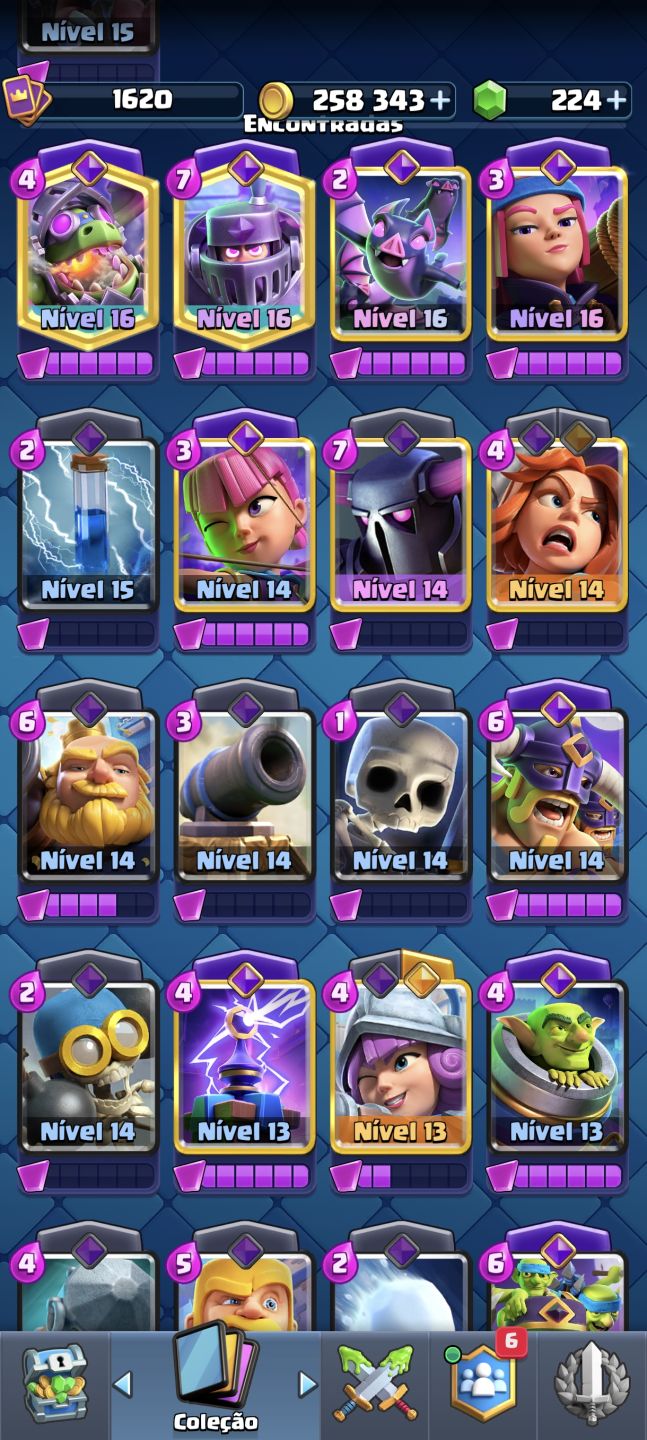 CONTA BRAWL STARS + CLASH ROYALE | BRAWL STARS 2018 | 13145 TROFÉUS