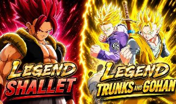 Continhas com os dois novos personagens da parte dois do aniversário do dbl