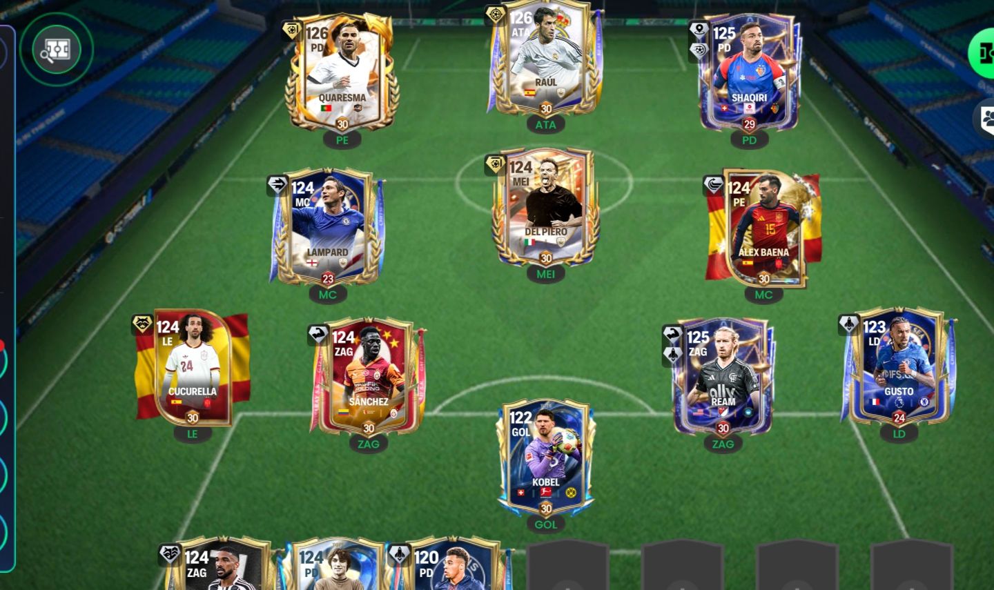 Conta de FC MOBILE ger 125