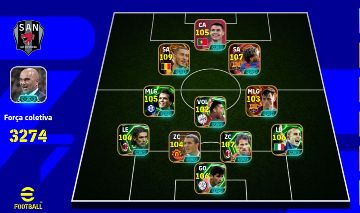 Conta de Efootball 3274 apelona