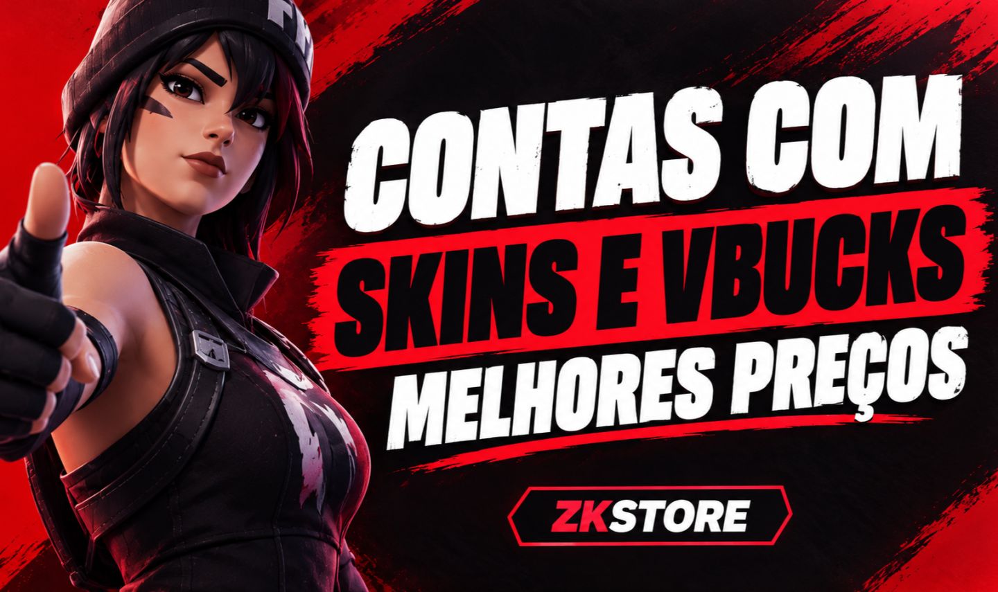 CONTAS FORTNITE COM SKINS E VBUCKS | MELHORES PREÇOS