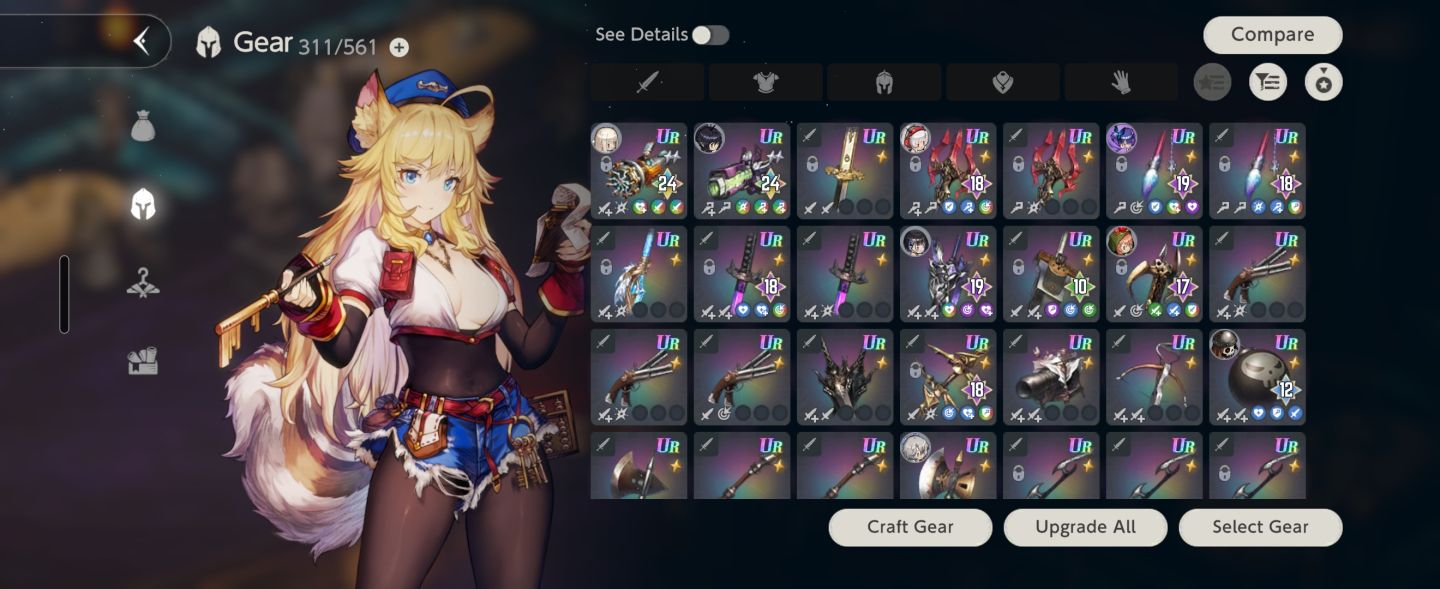 Conta BrownDust 2 170 Mil Gemas e + Mais de 1.100 Invocações!!!!