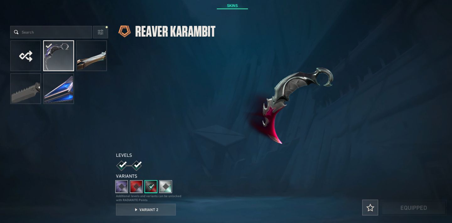 Conta Valorant Diamante1 e com Skins