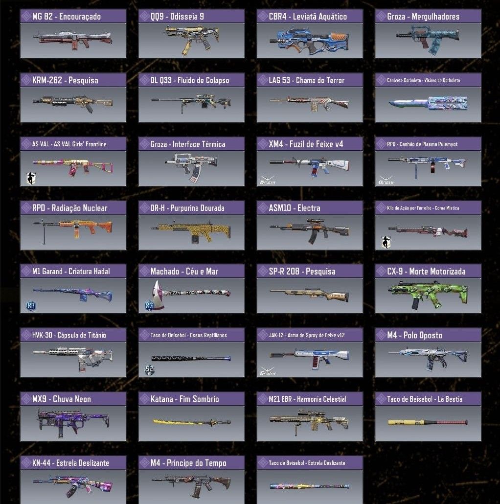 CONTA COD MOBILE CODM - 2 ARMAS MÍTICAS + 11 LENDÁRIAS | Call of Duty