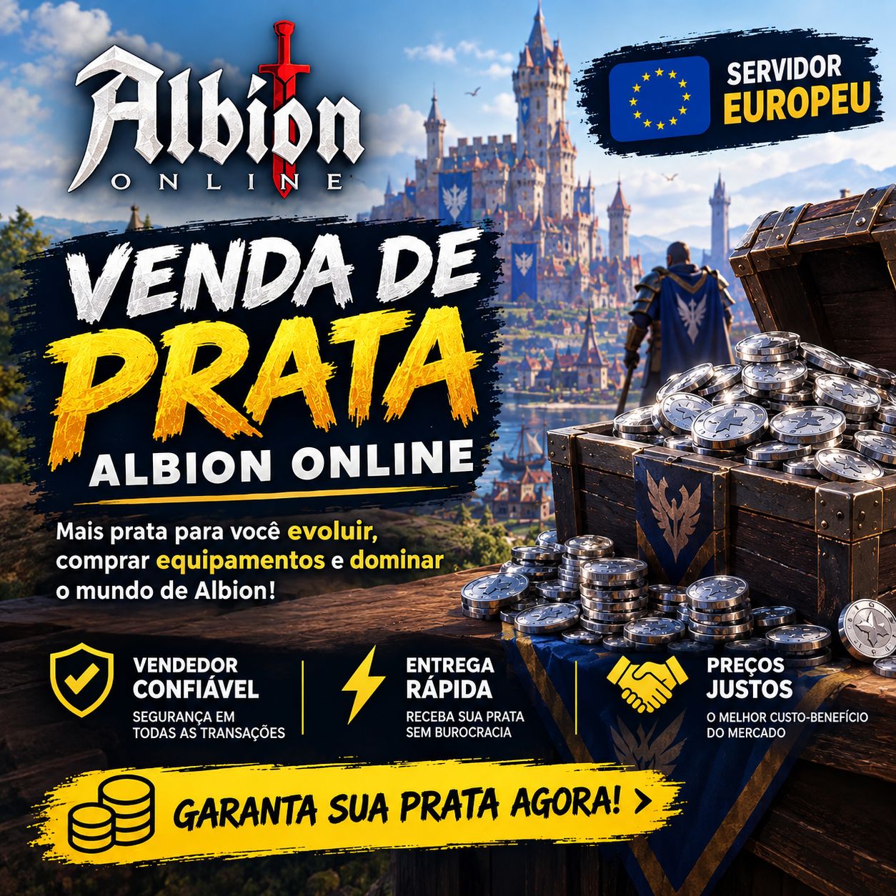 PRATA - ALBION ONLINE - EUROPA