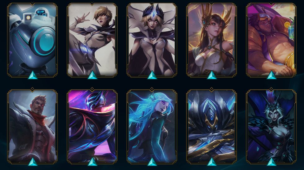 CONTA LOL BR 153 SKINS | LVL 347
