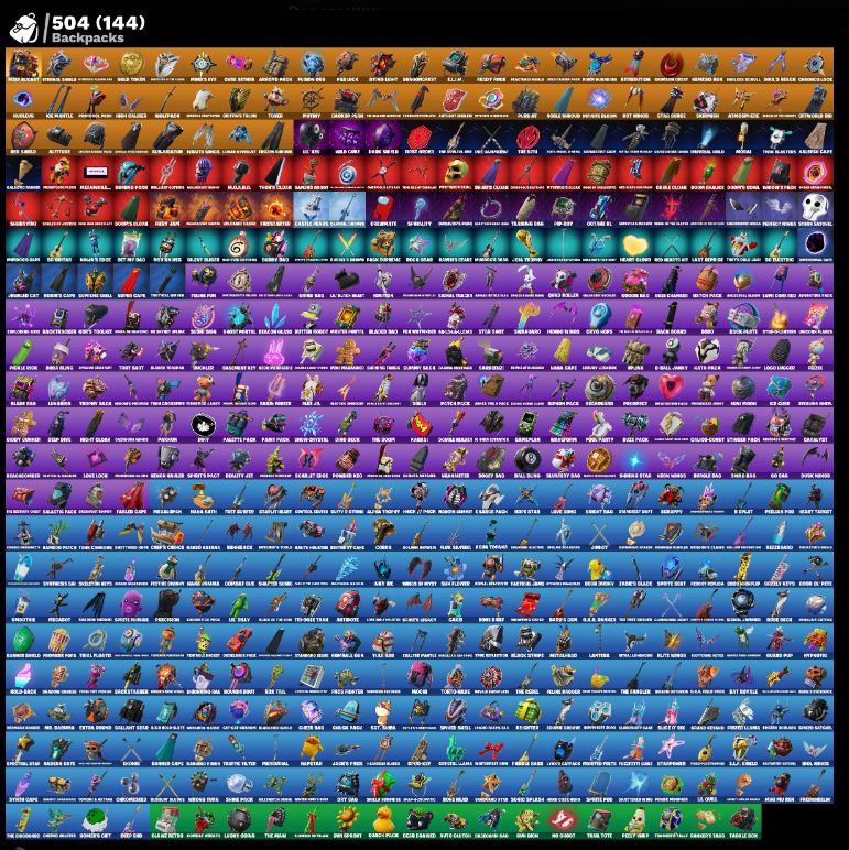 476 skins | OG STW | Glow | Gold Midas | Gold Meowscles | WORLD CUP | Gold Brutu