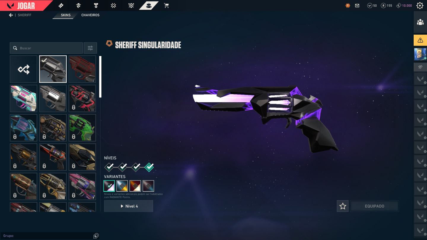 Conta Valorant Lvl 194, Karambit Saqueador, Vandal Sublime