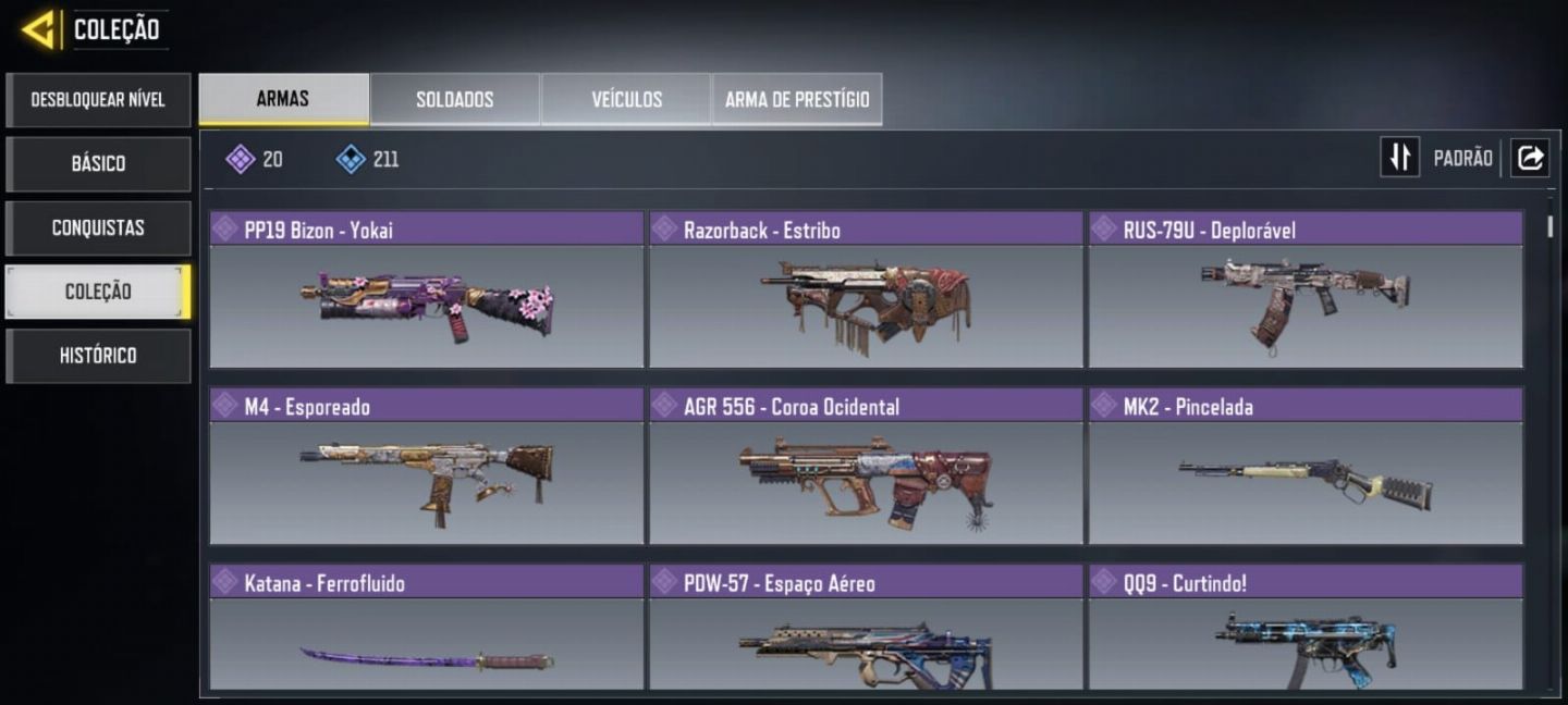 Conta cod Mobile muito antiga e rara de 2019!!
