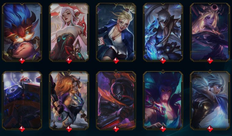 Conta mono ekko com a skin de prestigios!