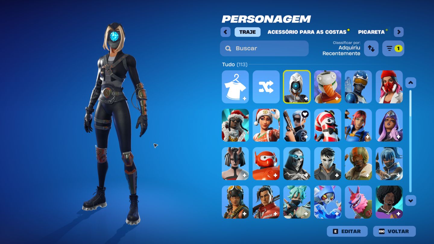 Conta Fortnite Cap 1.0 (Melhor da ggmax)