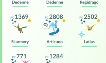 Combo 8 pokemon shiny
