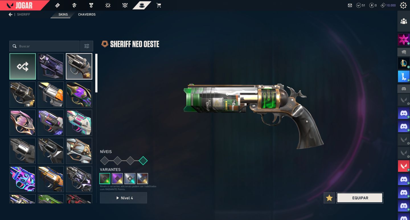 Conta Valorant +de40 skins