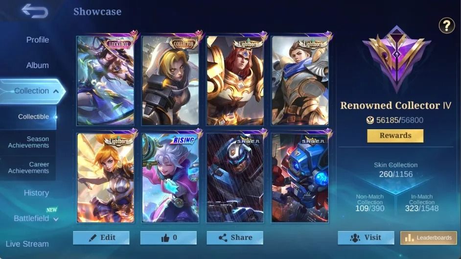 318 SKINS - FULL EMBLEMAS - FULL HEROIS