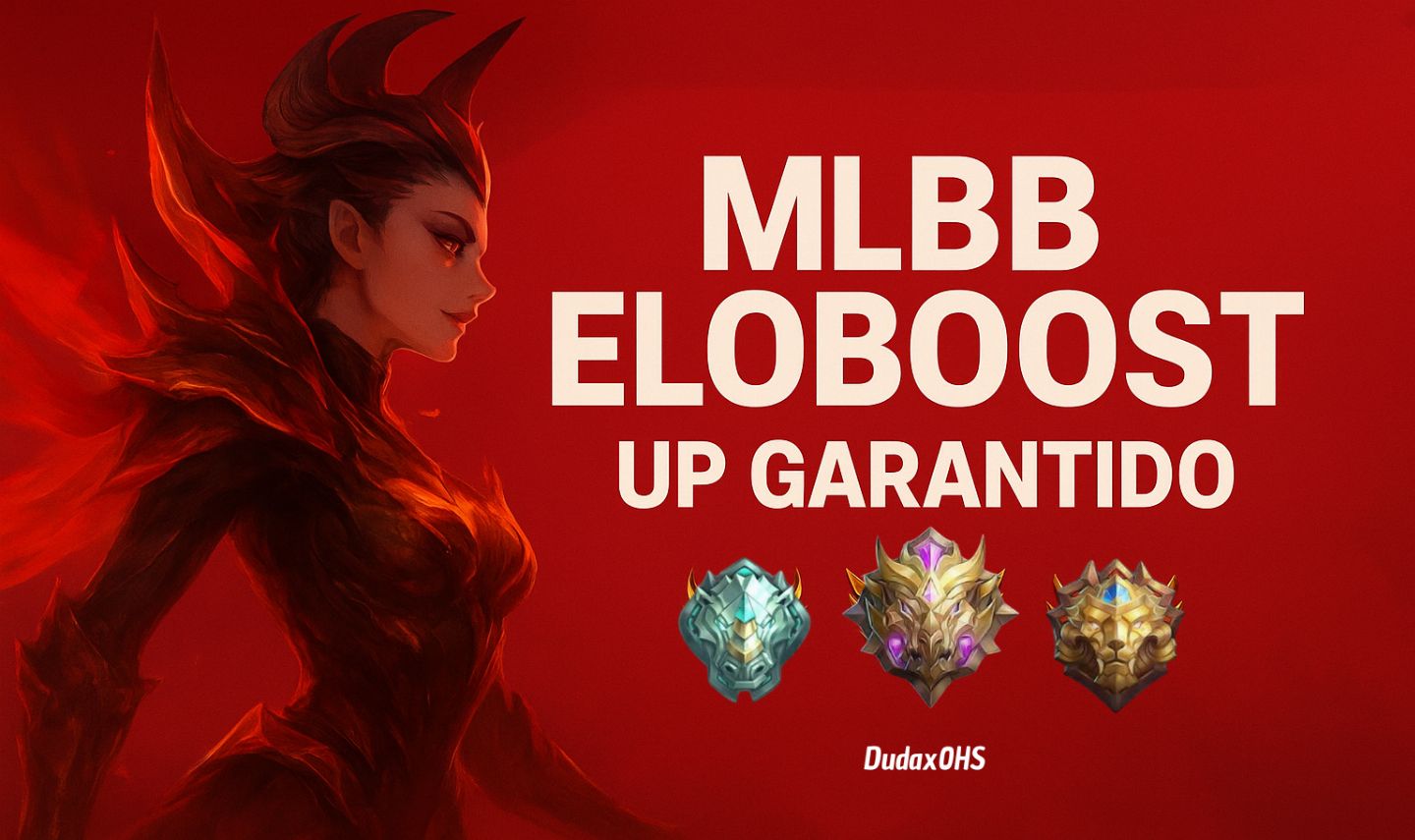 MLBB ELOJOB: UP GARANTIDO PELO MELHOR PREÇO DO MERCADO