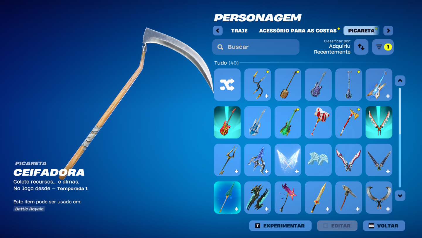 Conta de Fortnite + EPIC GAMES COM JOGOS(,Rocket league,FIFA 25 25)