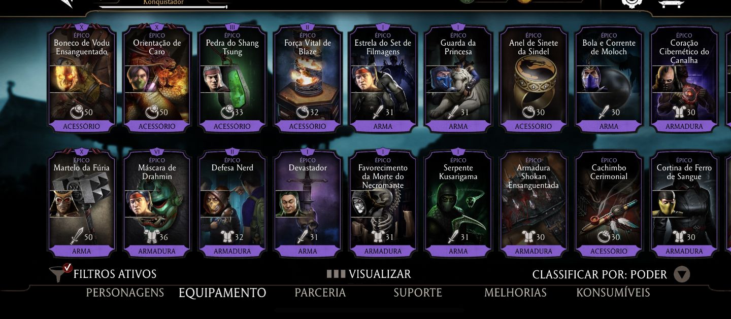 Mortal Kombat Mobile Conta Pro (IOS)