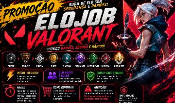 ELOJOB - DUOBOOST - PROMOÇÃO - VALORANT!