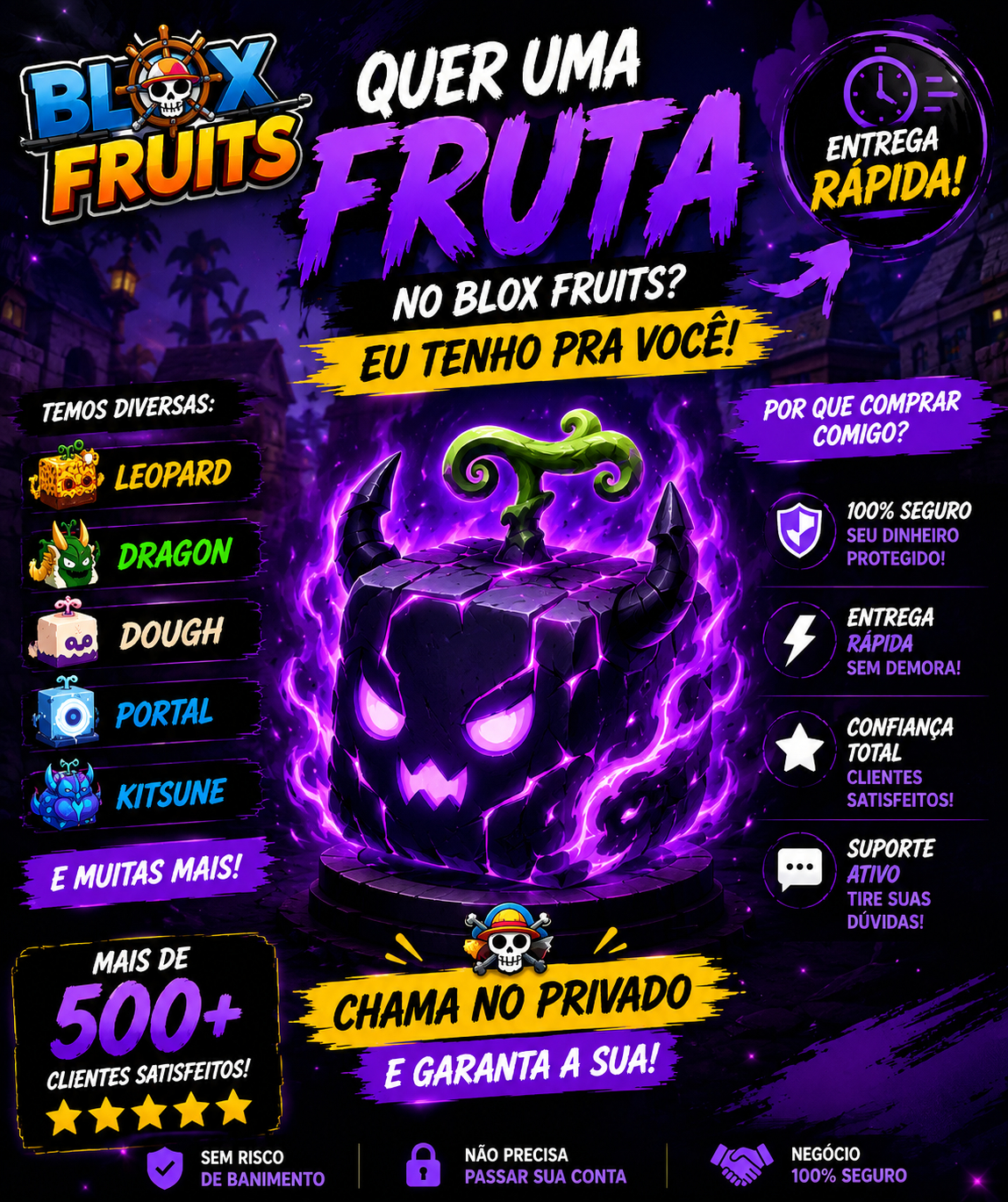 Queima de estoque fruta blox fruit