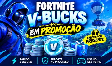 V-BUCKS FORTNITE EM PROMOÇÃO | ITENS DA LOJA