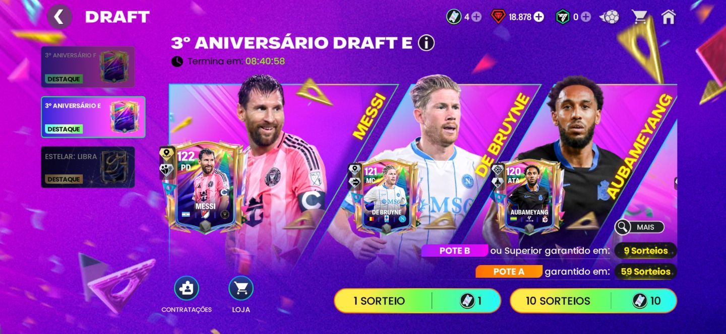 Conta fc mobile ovver 126