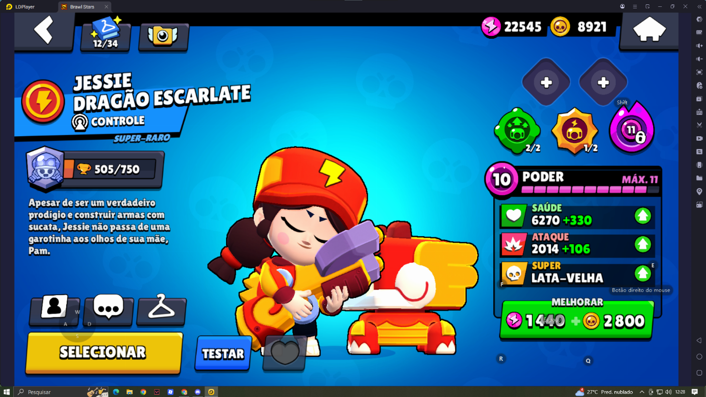 Conta Brawl stars 2020