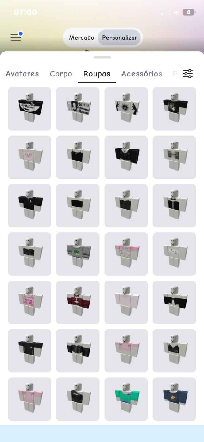 Conta roblox de 2023 feminina