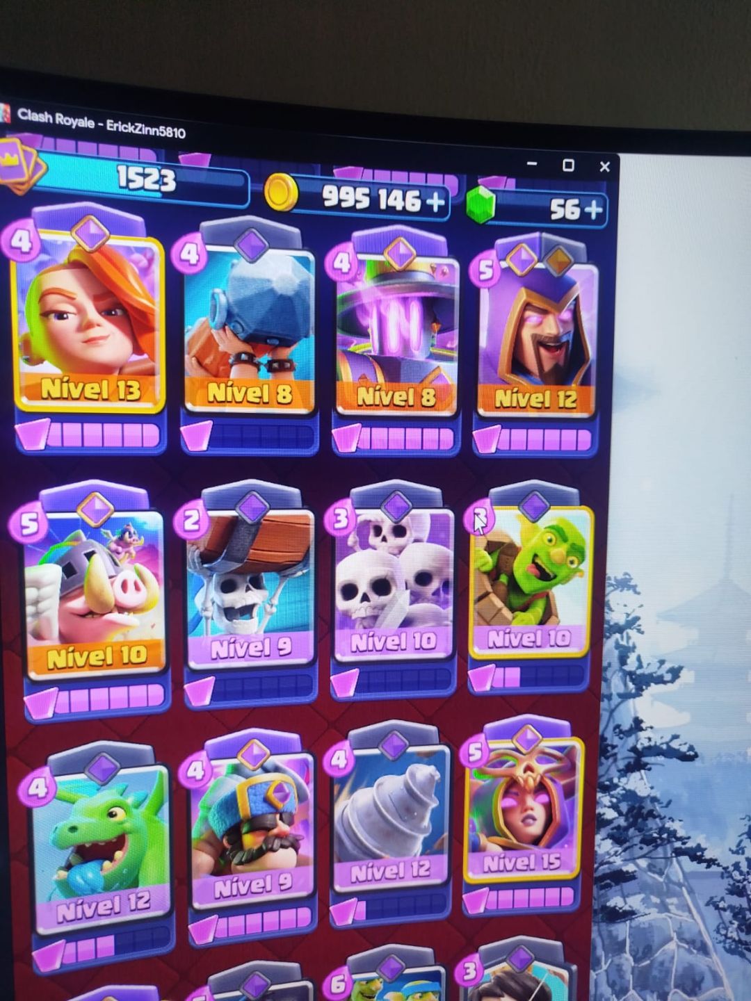 : CONTA DE CLASH ROYALE COM CRL 2024 COM 17 WINS