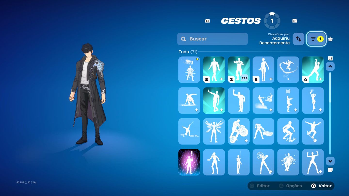 Conta Fortnite com vários itens (só para pc)