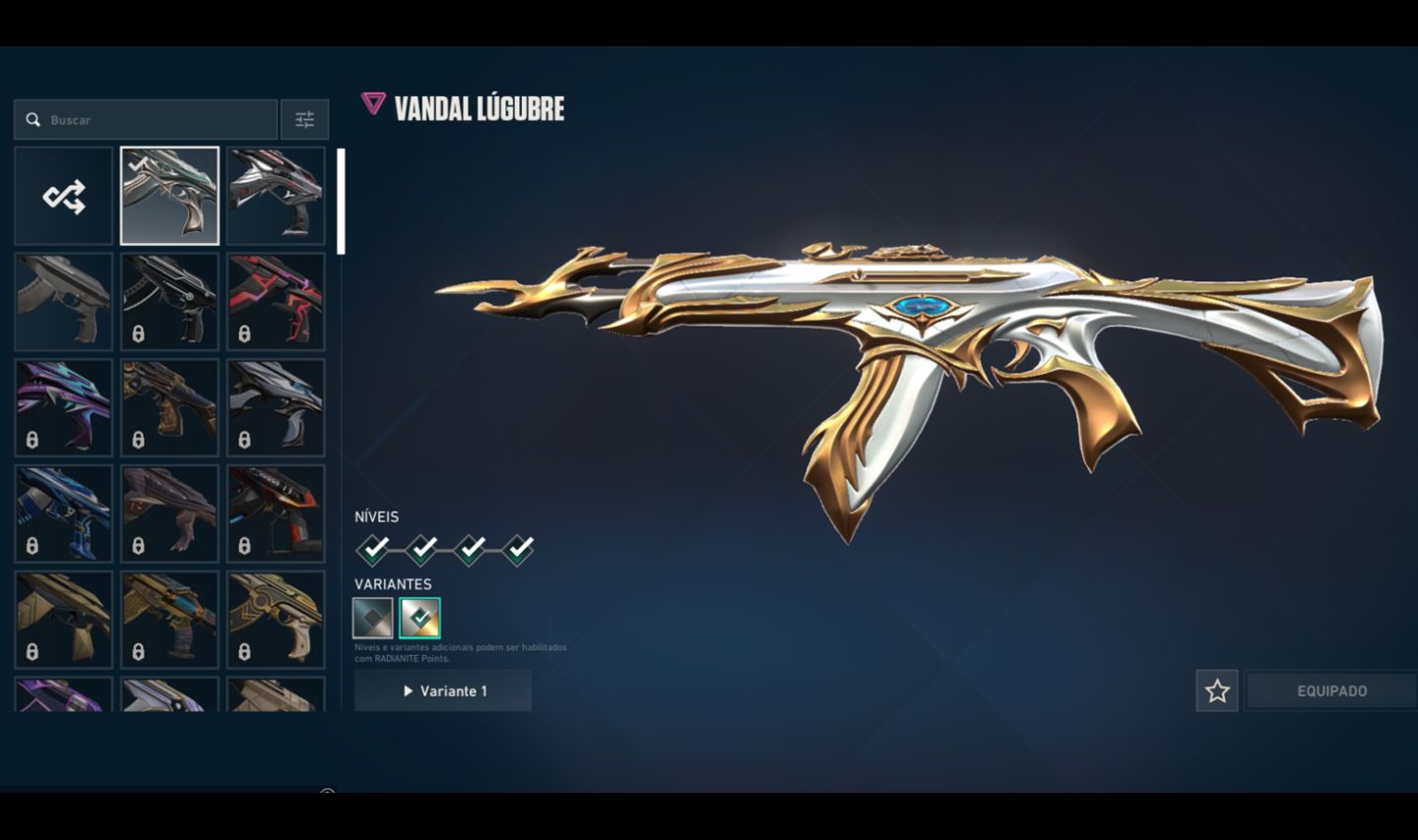 Conta FA Valorant / BASTANTE SKINS / PRATA 1