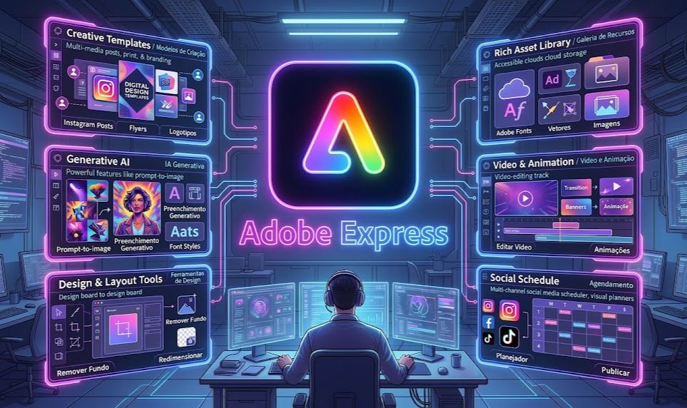 Adobe Express Premium 30 Dias + Brinde