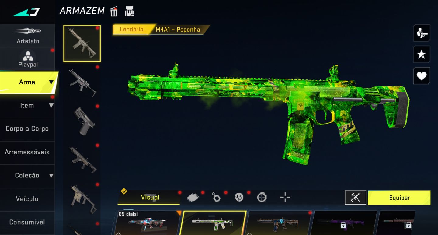 [PROMOÇÃO]BLOOD STRIKE LV50 PLATINA II - M4A1 ULTRA INSURGÊNCIA