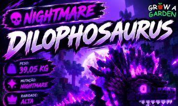 NIGHTMARE DILOPHOSAURUS 39,05 KG | RARO + PESADO