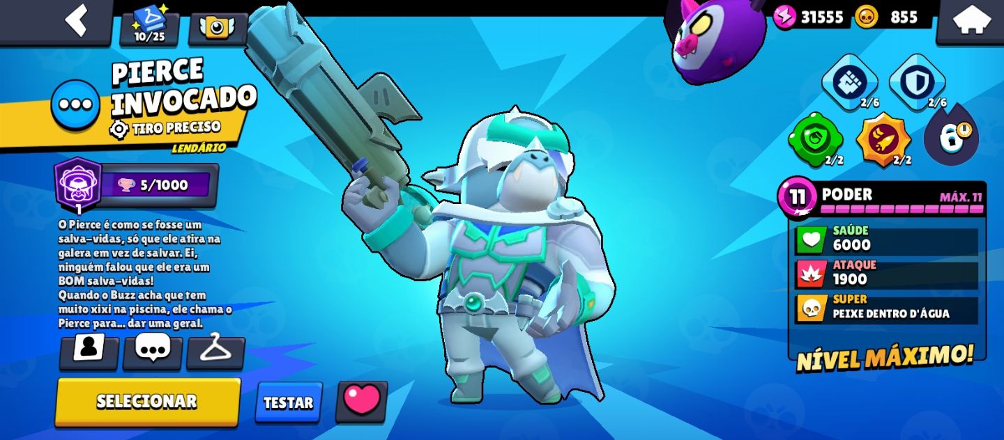 CONTA DE BRAWL STARS MUITOS BRAWLERS E COM MUITAS SKINS