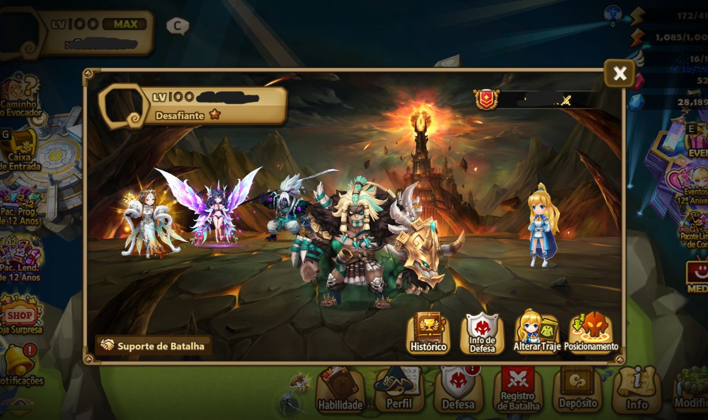 Conta Summoners War Double LD Talisman e Alexandra e com Kinki