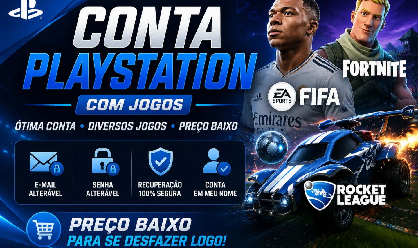 CONTA SONY COM VÁRIOS JOGOS | ACESSO TOTAL | PREÇO DE OPORTUNIDADE