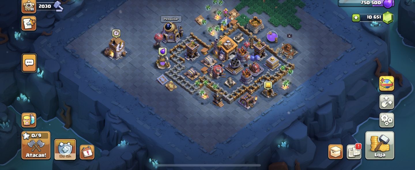 Conta clash of Clans CV 17 e-mail e senha ativo com comprador