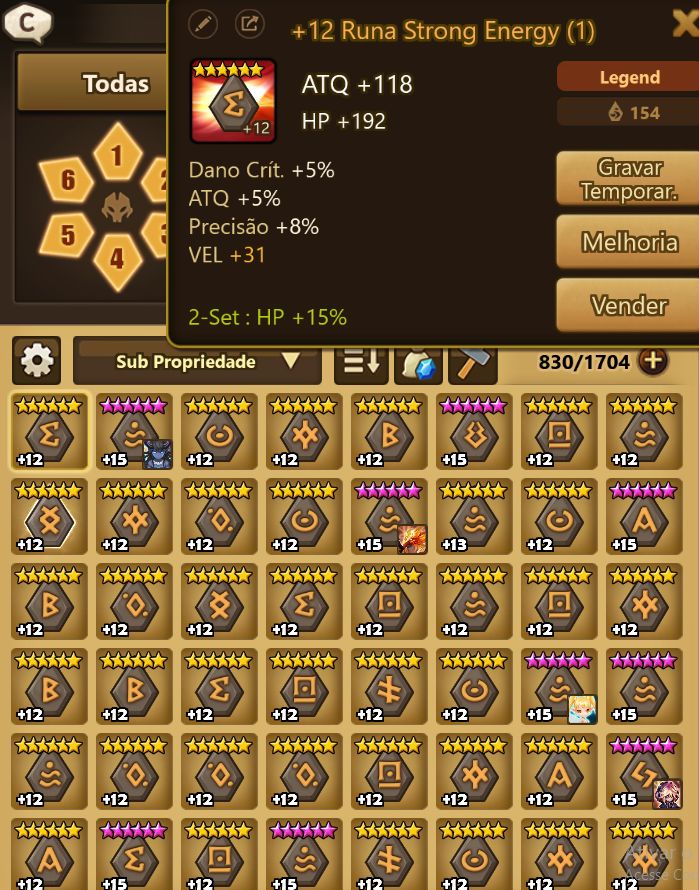 Summoners war conta - Kiki + 10 nat5 + Mega summonada com mais de 30 Lendários
