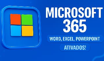 MICROSOFT OFFICE 365 | EXCEL + WORD + POWERPOINT E MAIS | 30 DIAS NO SEU EMAIL