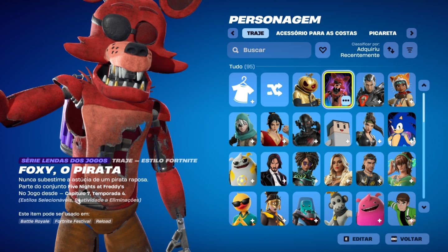 Conta de Fortnite com 93 Skins | Son Goku | Promoção!