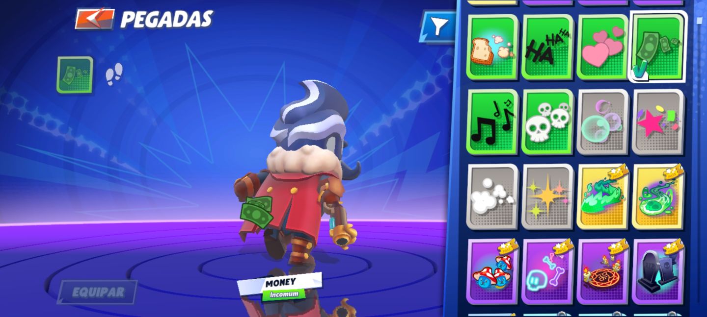 CONTA STUMBLE GUYS BEM EQUIPADA | DUKE STUMBLETON LENDÁRIO | MUITAS SKINS