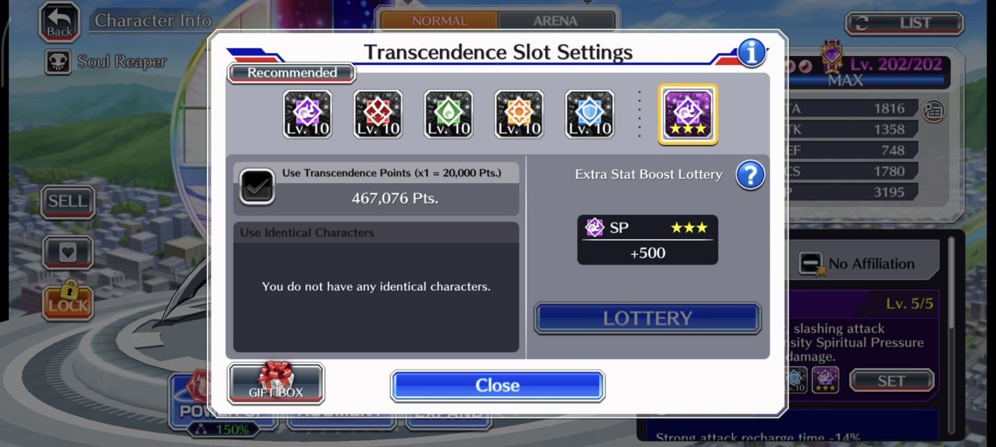 Conta Relíquia Bleach Brave souls!!
