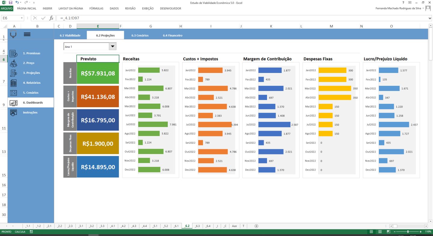 Planilha Excel Personalizada | Dashboard, Controle e Automação