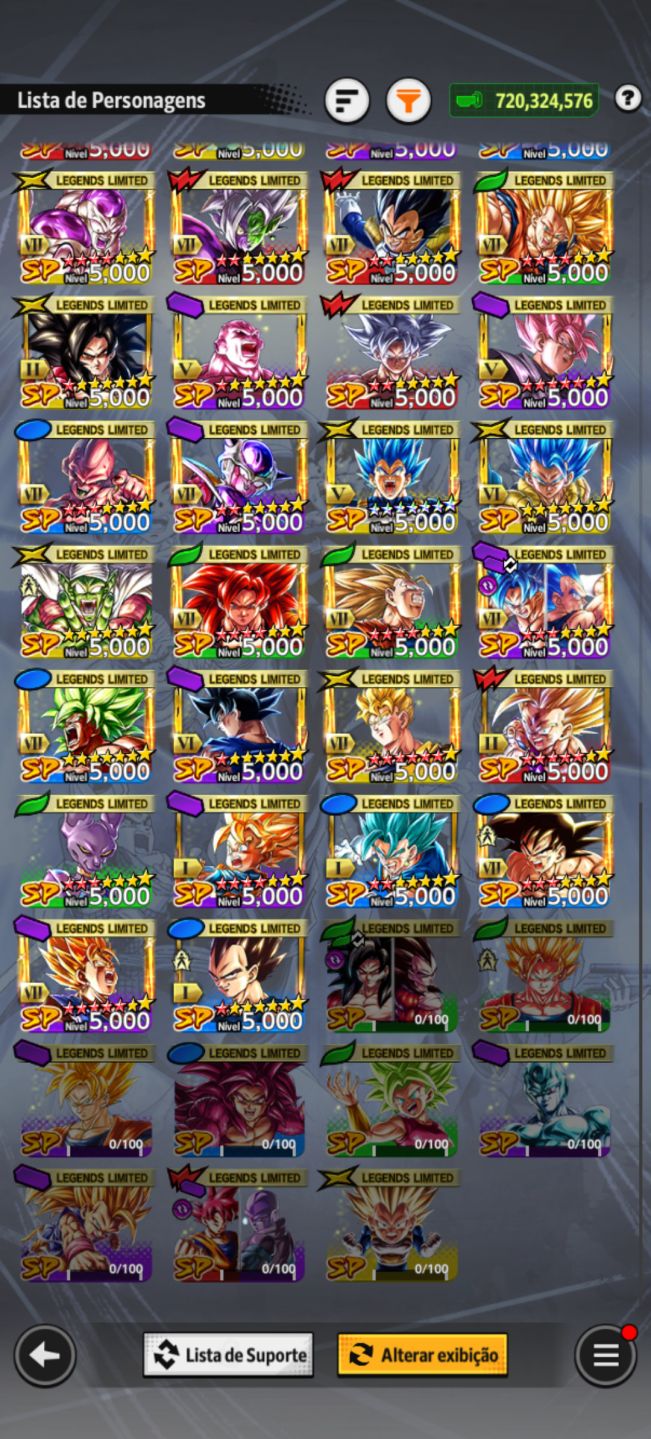 Contra end game Dragon ball Legends