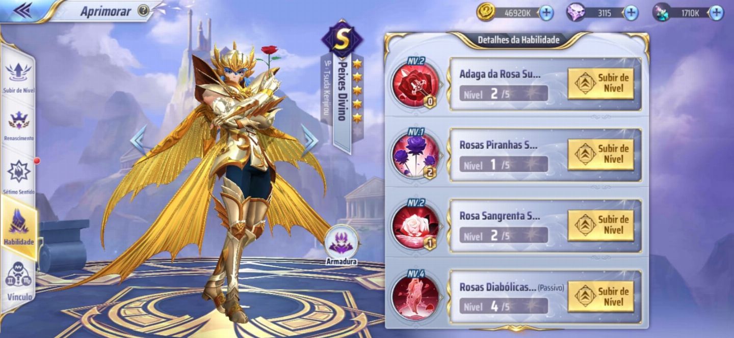 Saint Seiya Awakening SSA Contas (SERVIDOR OLD AND NEW A18 A147)