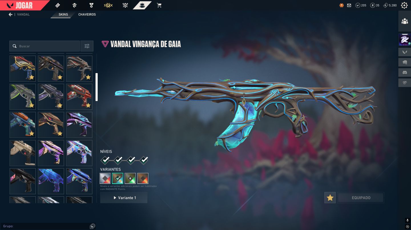 CONTA DUPLA VALORANT (R$4455) + LOL (6048) GASTOS