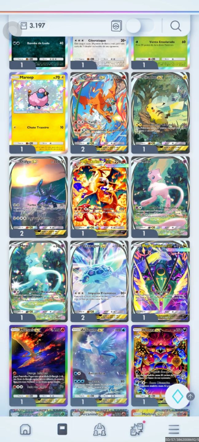 Conta Nível 42 Pokémon TCG
