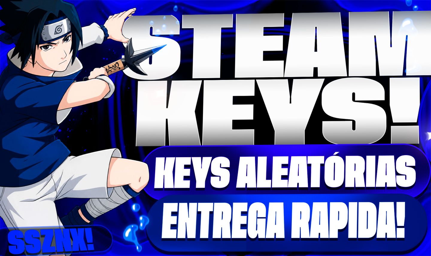 STEAM KEY DE 100 A 500 R$ ALEATÓRIA - ENTREGA RÁPIDA - MELHOR PREÇO
