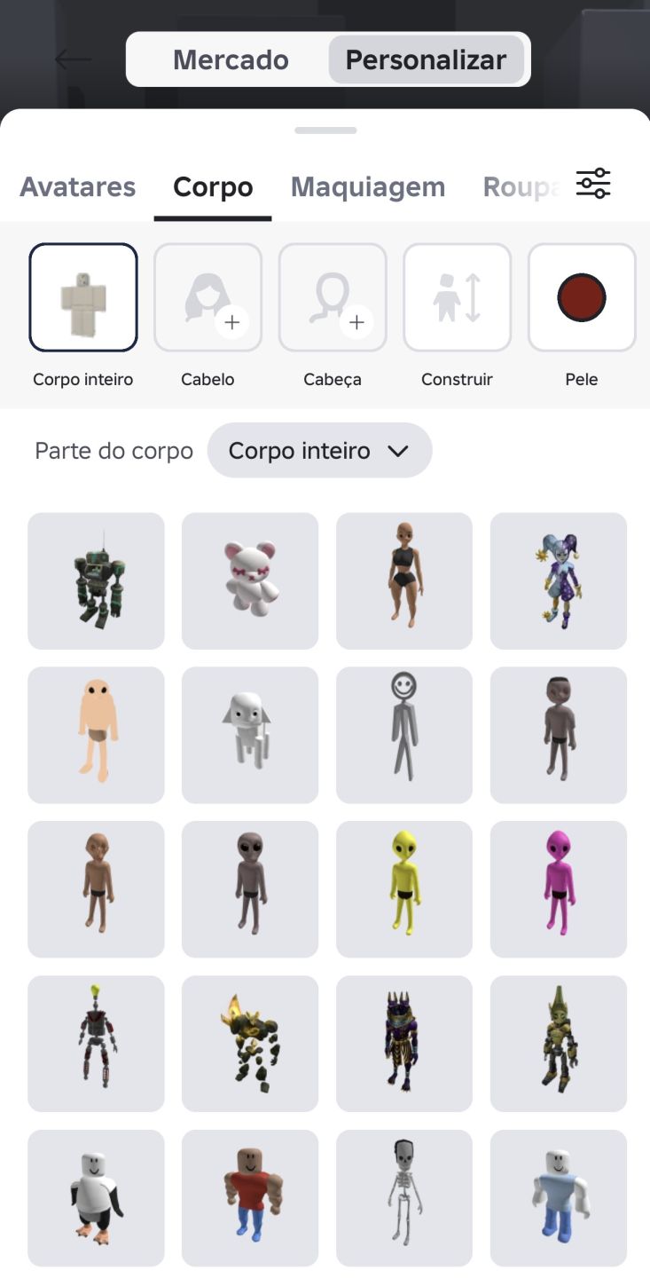Conta do roblox, skin limitada de Satan e com alguns jogos op